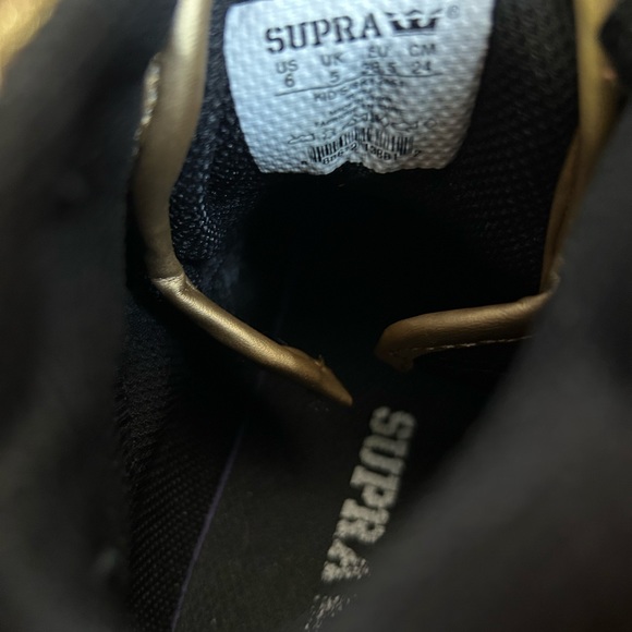 SUPRA Skytop Muska-001 Gold Size 6 - Picture 8 of 8